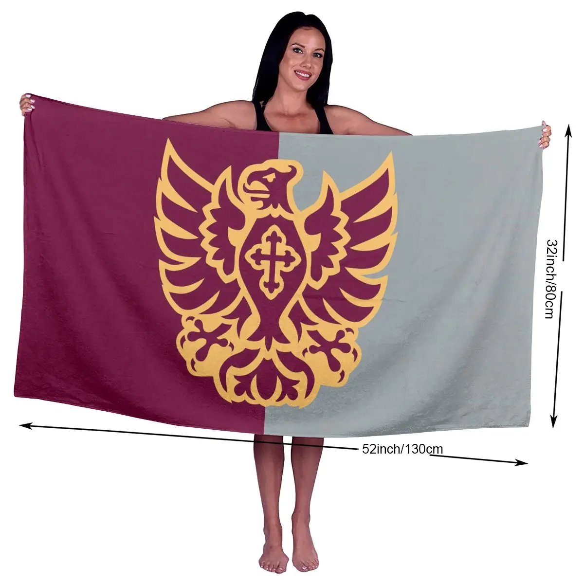 

McMaster University Soft and Plush Highly Cotton Extra Large Bath Face Towels And Absorbent Premium Quality Lightweight Beach