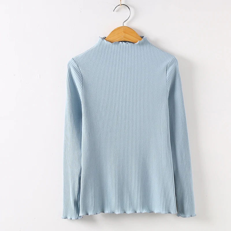 Poleras De Mujer Moda 2021 рубашка с длинным рукавом сетчатый топ Женская Повседневная