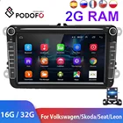 Автомагнитола Podofo, 2 Din, Android, GPS, автомагнитола 2 DIN для VW, Volkswagen, Polo, Skoda, Seat, Toledo, автомагнитола