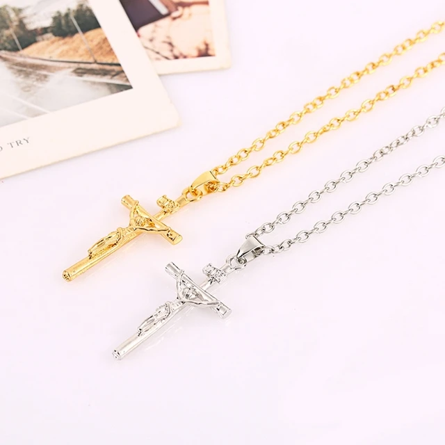 Crucifix Pendant Necklace 4
