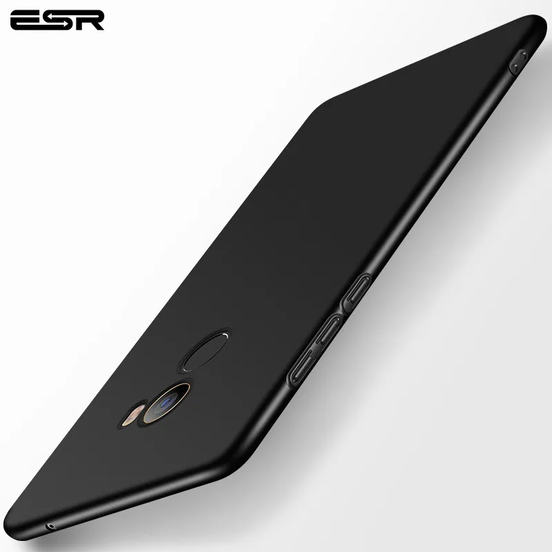 Black ESR для Xiaomi mi Mix 2 Чехол для Xiaomi mi x 2 Чехол Ультра тонкий полная защита ПК Матовый Жесткий защитный чехол для mi x2 - Цвет: Black