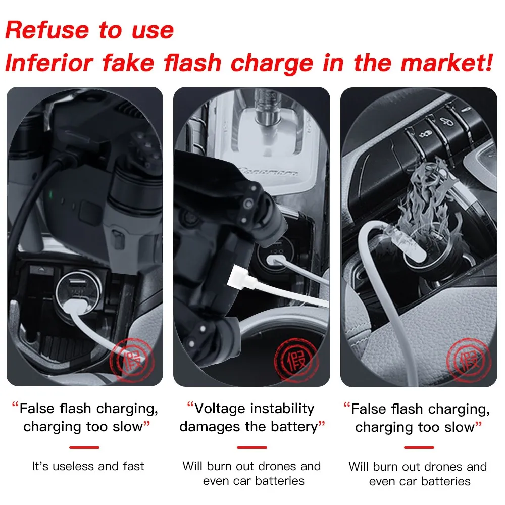 Автомобильное зарядное устройство для DJI Mavic 3 интеллектуальная зарядка