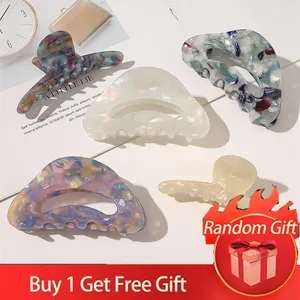 Заколки для волос женские с геометрическим узором, модные зажимы для волос