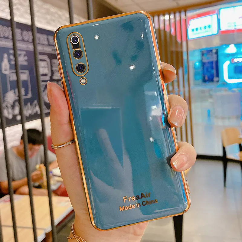 Luxury Silicone Case For Xiaomi Mi 9 SE phone Case For Xiaomi mi9 Cover Shockproof Stand Ring Holder Case Xiaomi Mi9 Lite SE