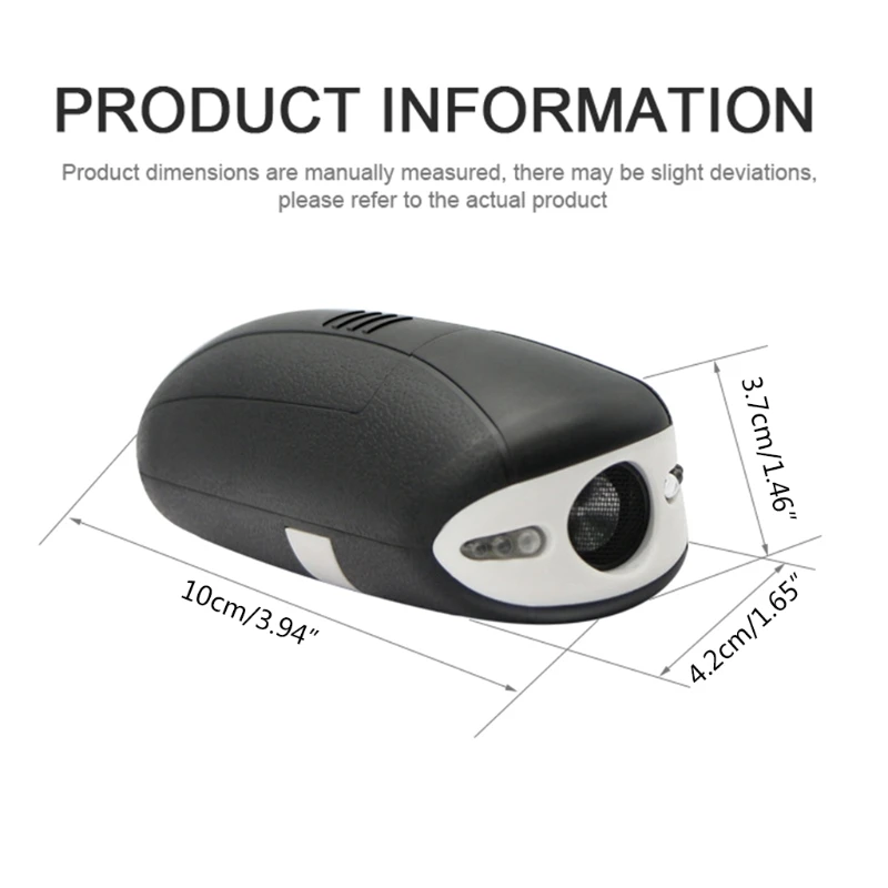 

Handheld Multifunction Pet Dog Repellent LED Ultrasonic Infrared Dog Deterrent