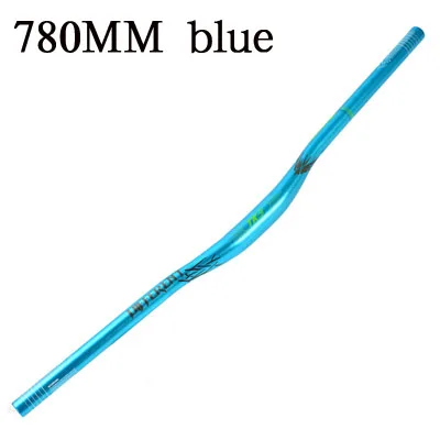 780mm Blue Светоотражающие велосипед подъемный руль 31,8 мм* 720/780 мм MTB AM XC DH Горные гоночный велосипед руль 5 градусов прямая стреловидность Велоспорт Запчасти - Цвет: 780mm Blue