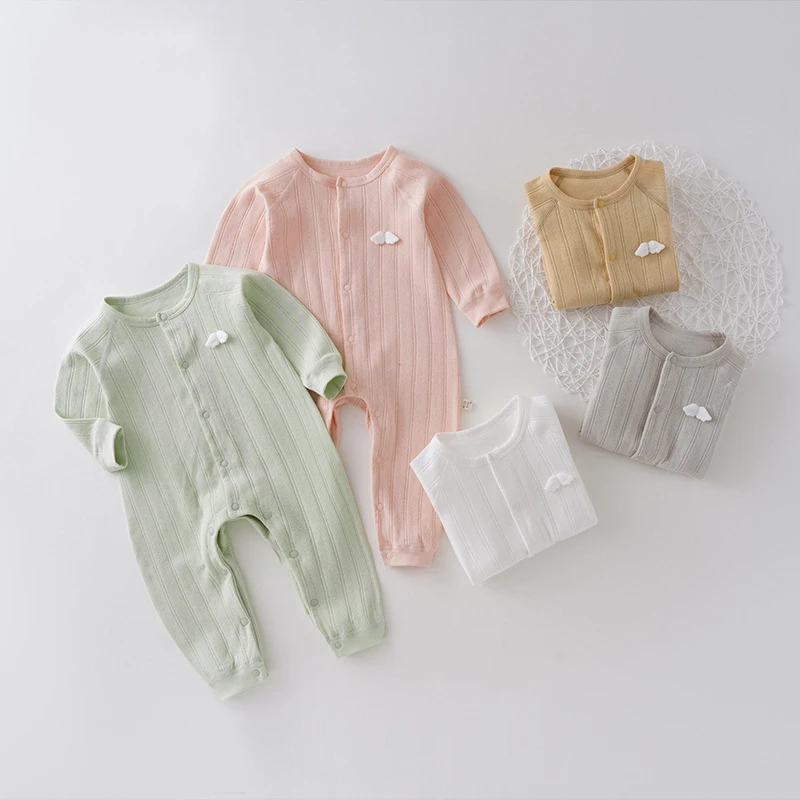 

Melario Cotton Baby Rompers Unisex Newborn Baby Boy Clothes Girl Clothes Girls Kids Clothing Rompers Baby Girl Fall Clothes
