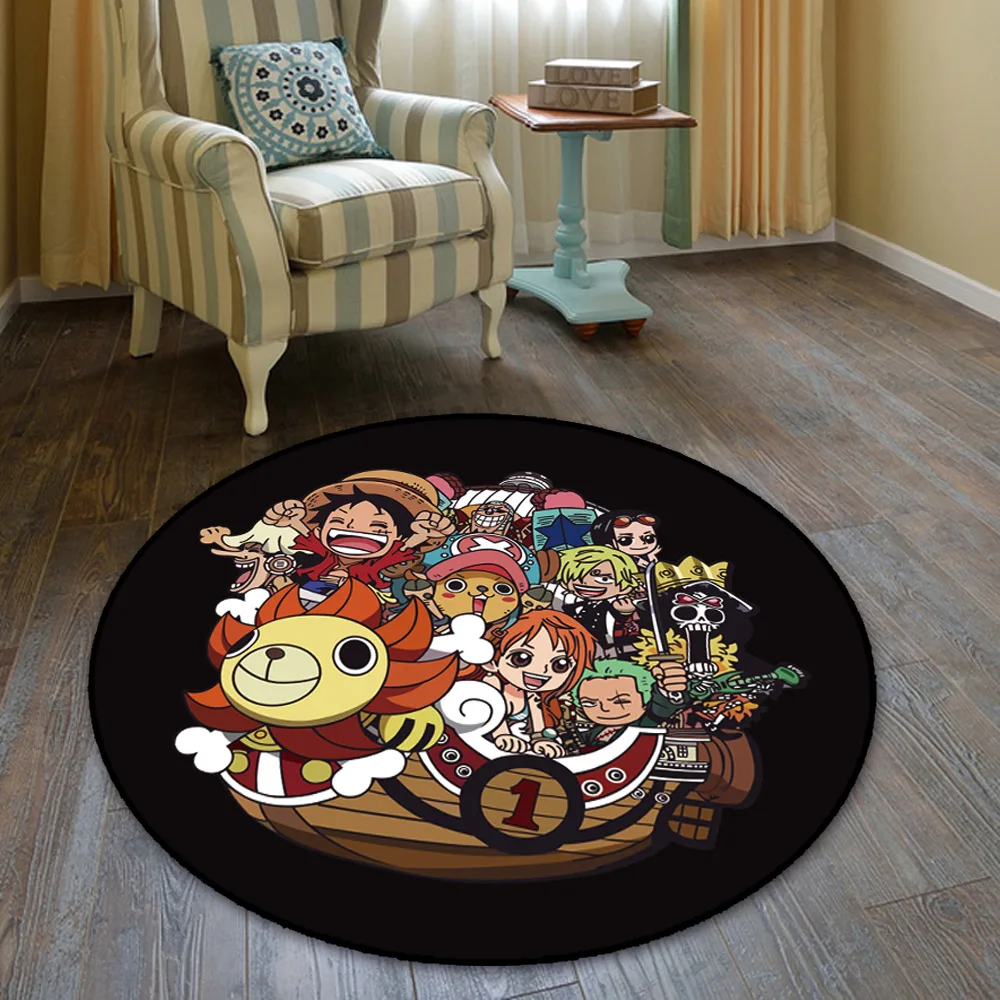 Style 7 Аниме one piece Luffy Chopper напольный коврик квадратный ковер для спальни кухни гостиной нескользящий коврик - Цвет: Style 7