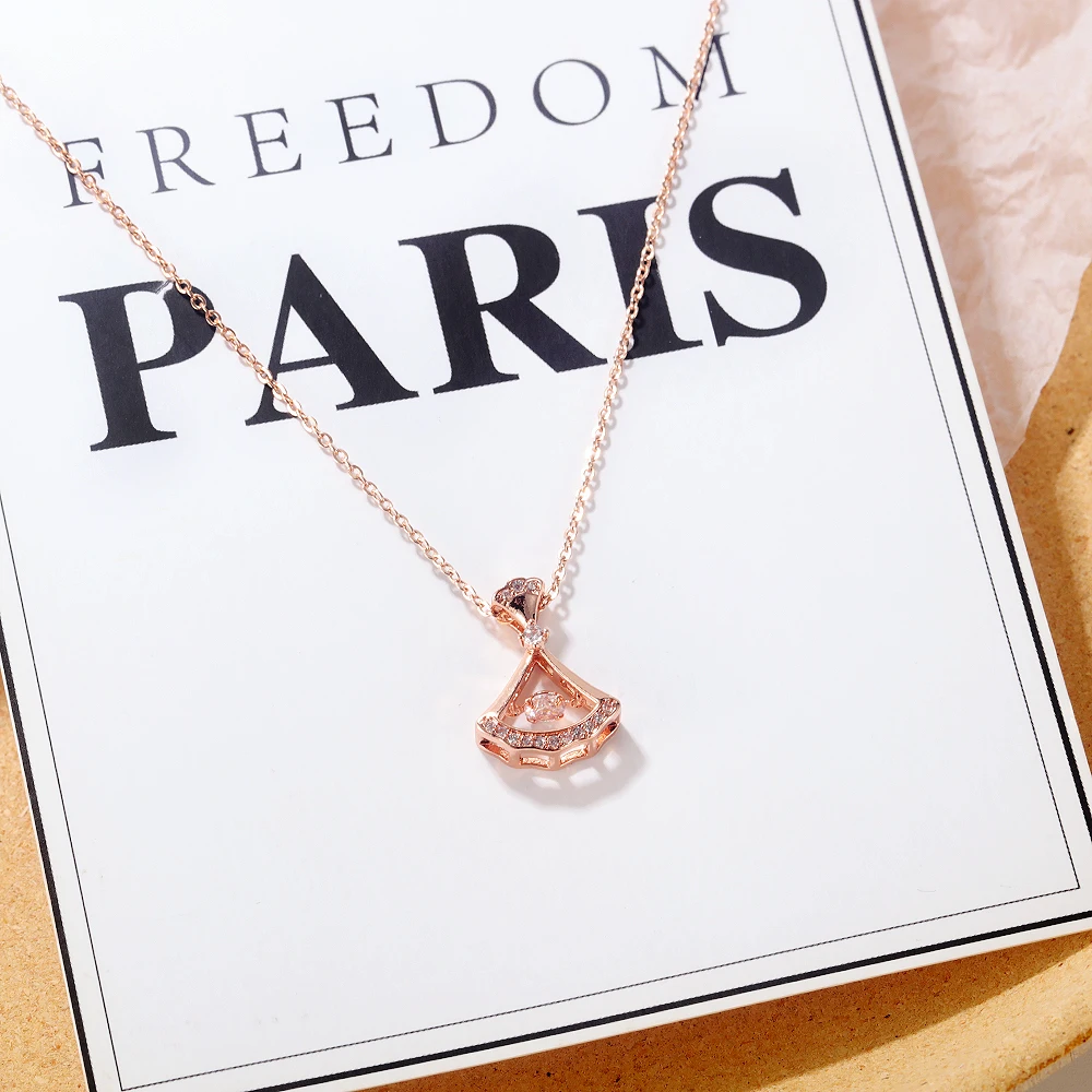 JHSL Женские Подвески Ожерелья модные ювелирные изделия дети девочка принцесса