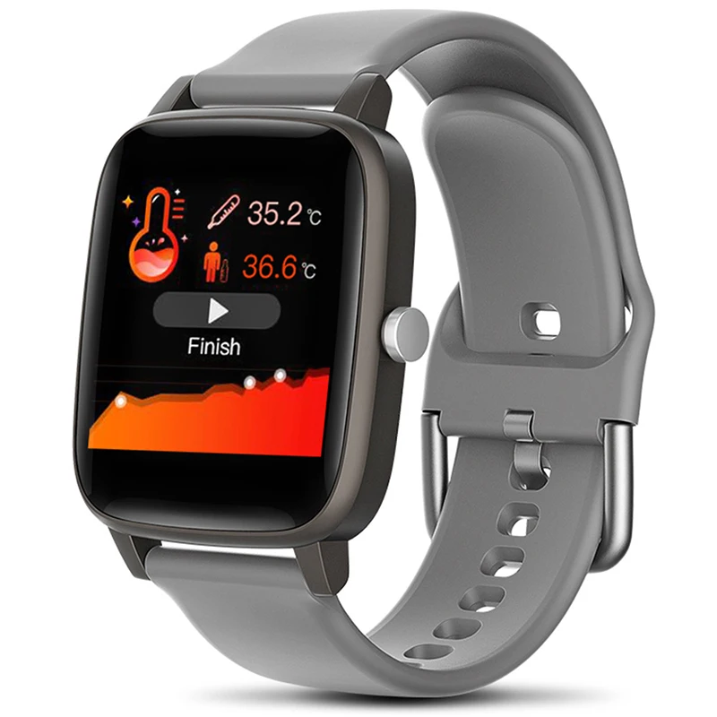 

XNCORN T98 Smart Watch Blood Pressure Heart Rate Monitoring Multi-sports Full Touch Screen Pedometer Bluetooth Watch