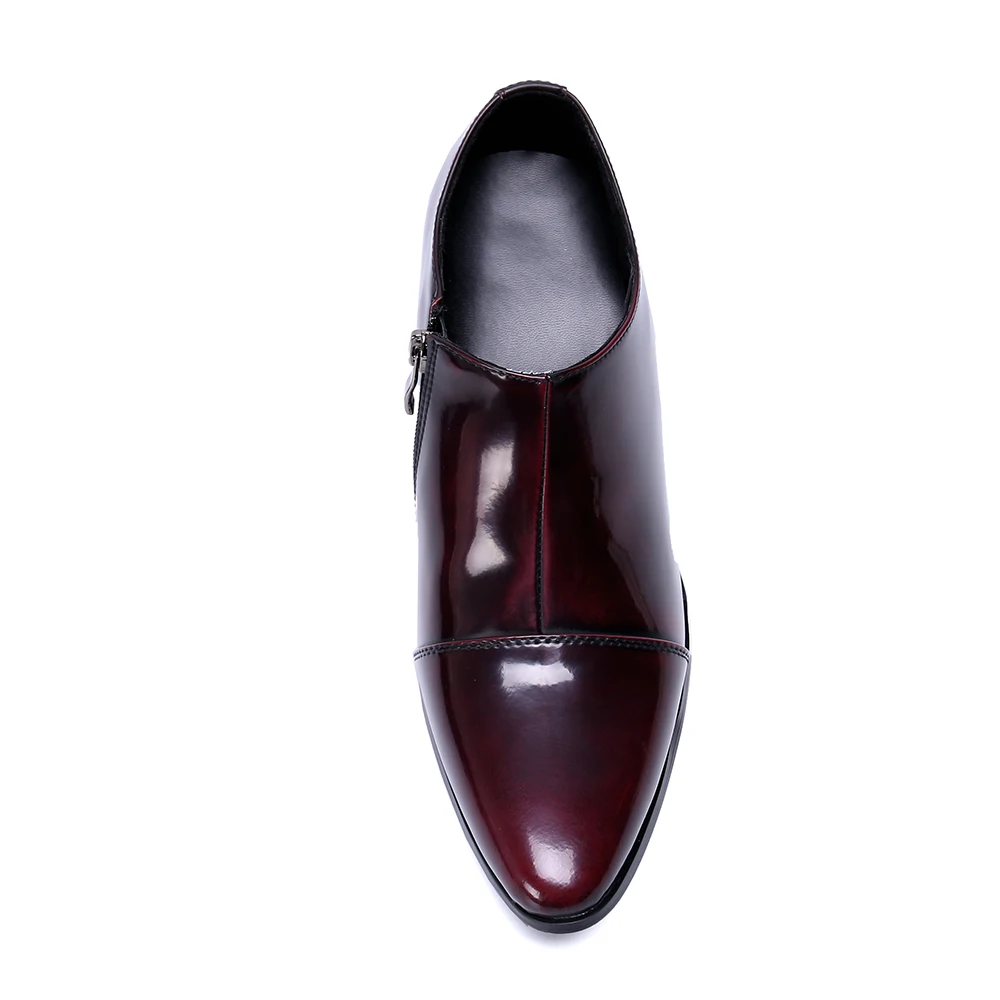 

Christia Bella Business Men Genuine Leather Shoes Office British Style Solid Classic Shoes Formal Party Men Formal Dress Shoes