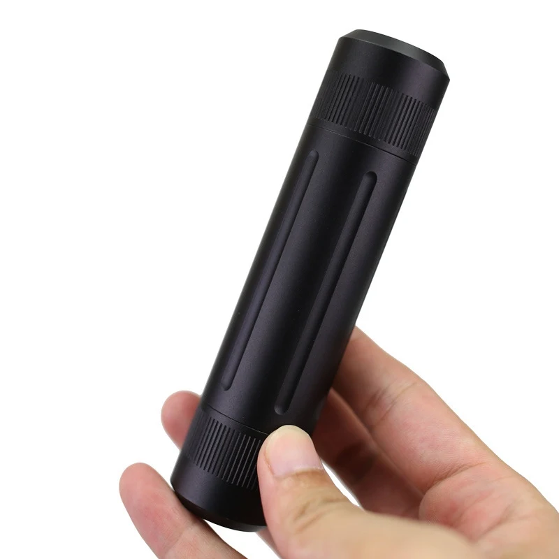 CNC алюминиевый сплав емкость для таблеток черная Водонепроницаемая бутылка