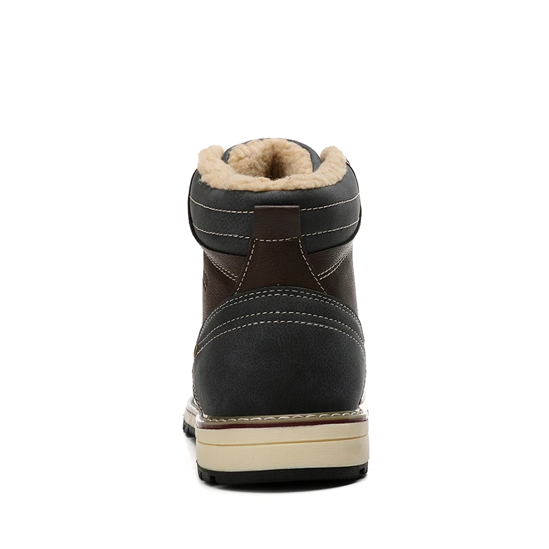 Мужские плюшевые зимние кроссовки * 9714 мужские Ботинки Зимняя обувь Большие