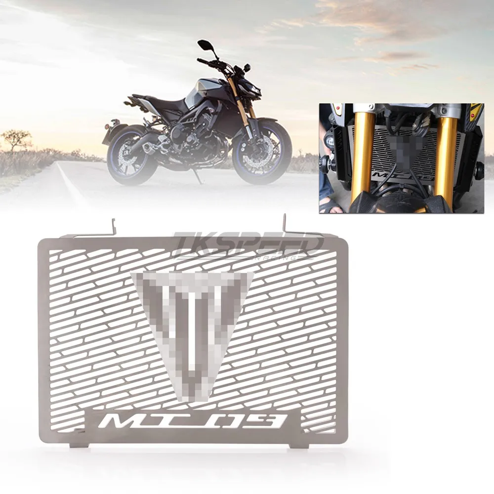 MT09 алюминиевая решетка радиатора Защитная крышка для Yamaha MT 09 FZ09 FZ 2014 2015 2016 2017|radiator
