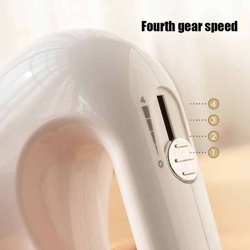 

Electric Whisk Household Hand-Held Whipped Cream Egg White Baking Tool Automatic Mixer Safe and Portable CANQ889