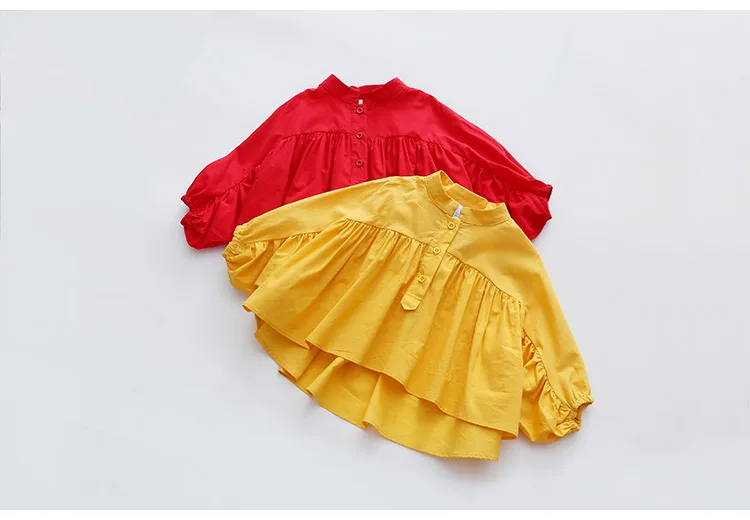 

2021 Children Kid's Shirt Casual kids clothes tops Baby Girls Spring and autumn Kid's Blouse Kid's Tops