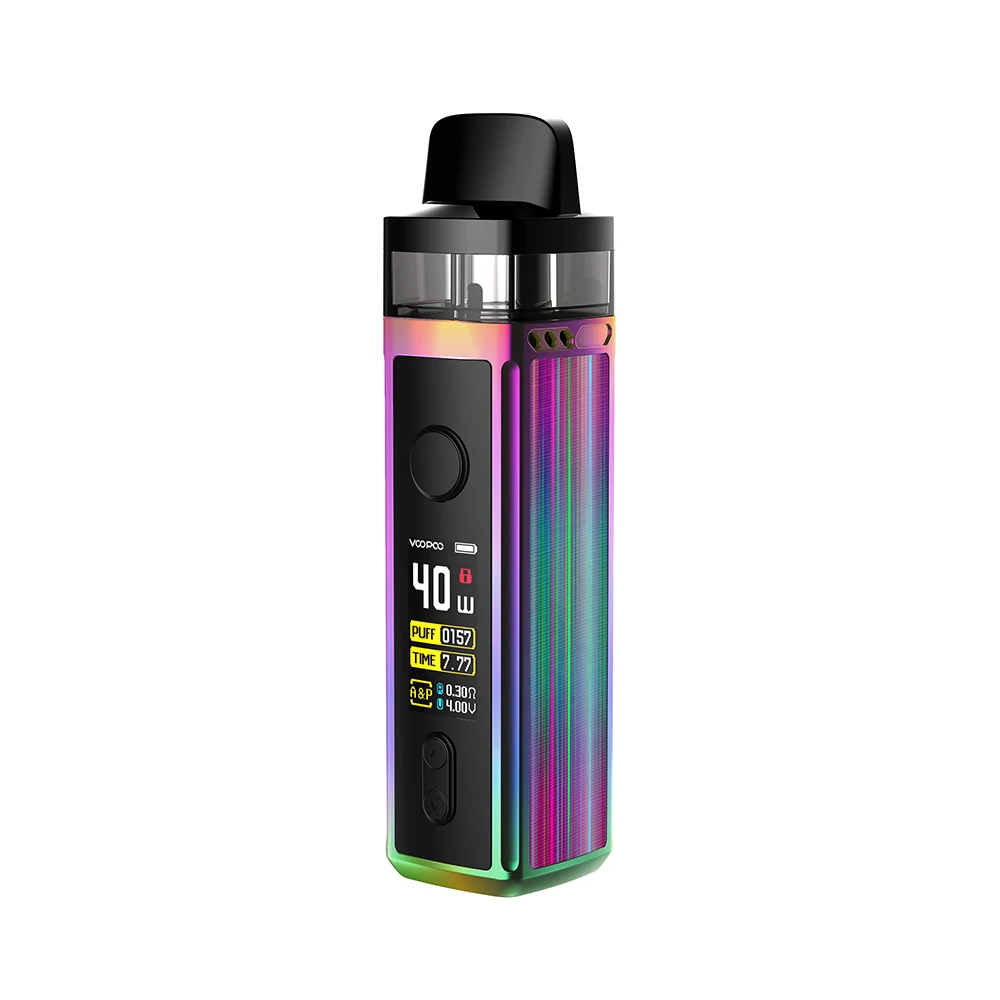 Rainbow Aurora Испания! VOOPOO VINCI Mod Pod Vape комплект с аккумулятором 1500mAh и 5,5 мл Pod вейп-комплект электронной сигареты против Drag Nano/Drag 2 - Цвет: Rainbow Aurora
