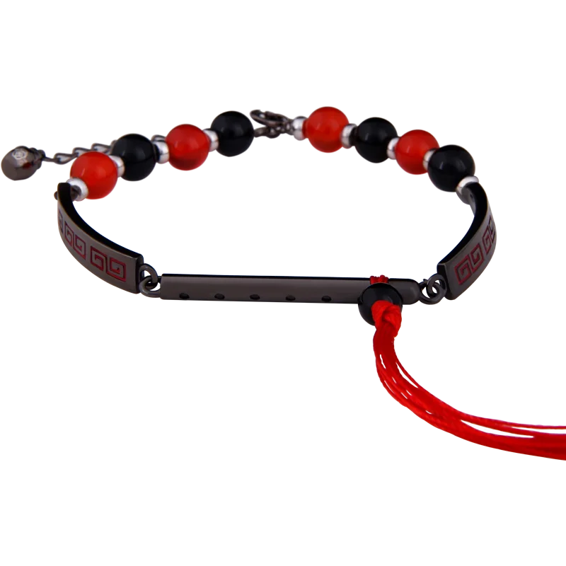 

Grandmaster of Demonic Cultivation Flute Theme Wei Wuxian S925 Silver Bracelets Chain Wristband Accessories Anime Jewelry Gift