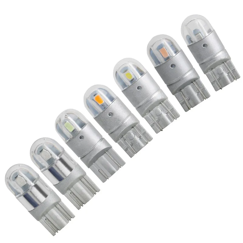 Автомобильный Led T10 3030 маленький пузырьковый 2led светильник шириной |