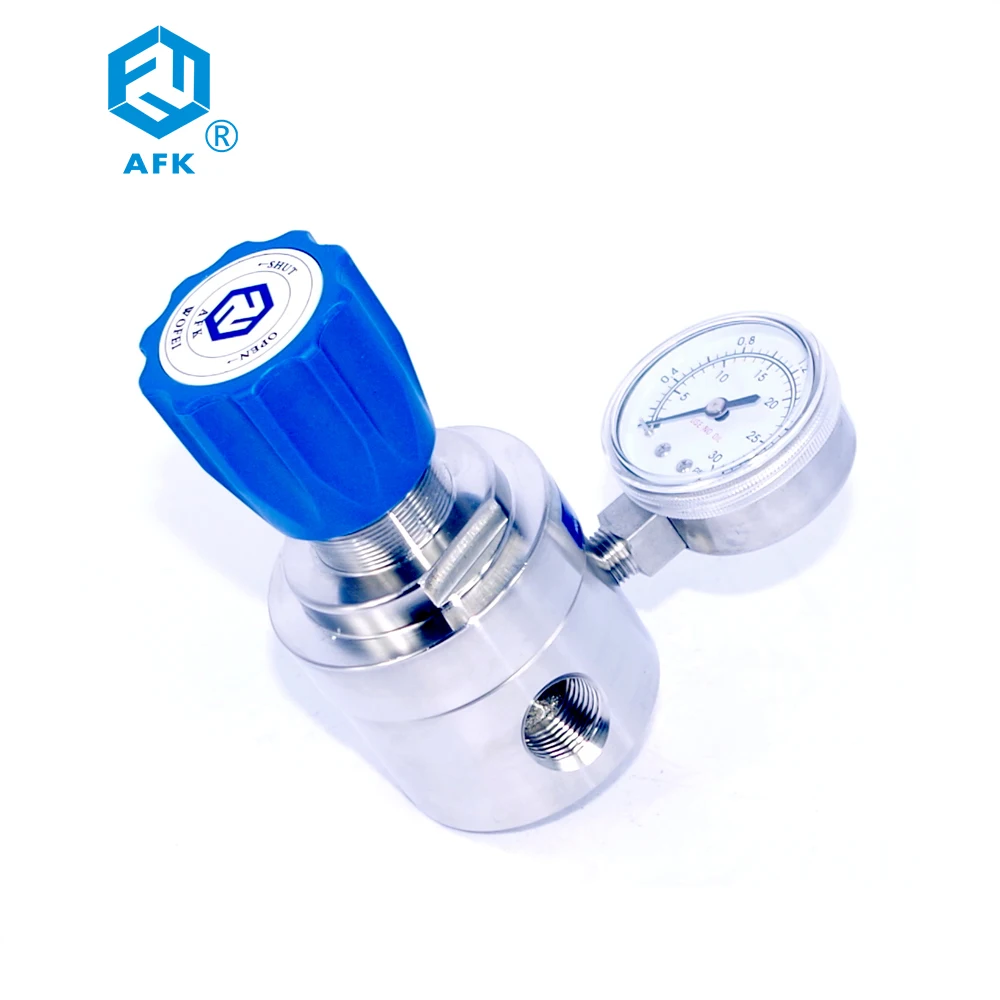 Газовый регулятор высокого давления водорода из нержавеющей стали 1/2NPT F|pressure gas