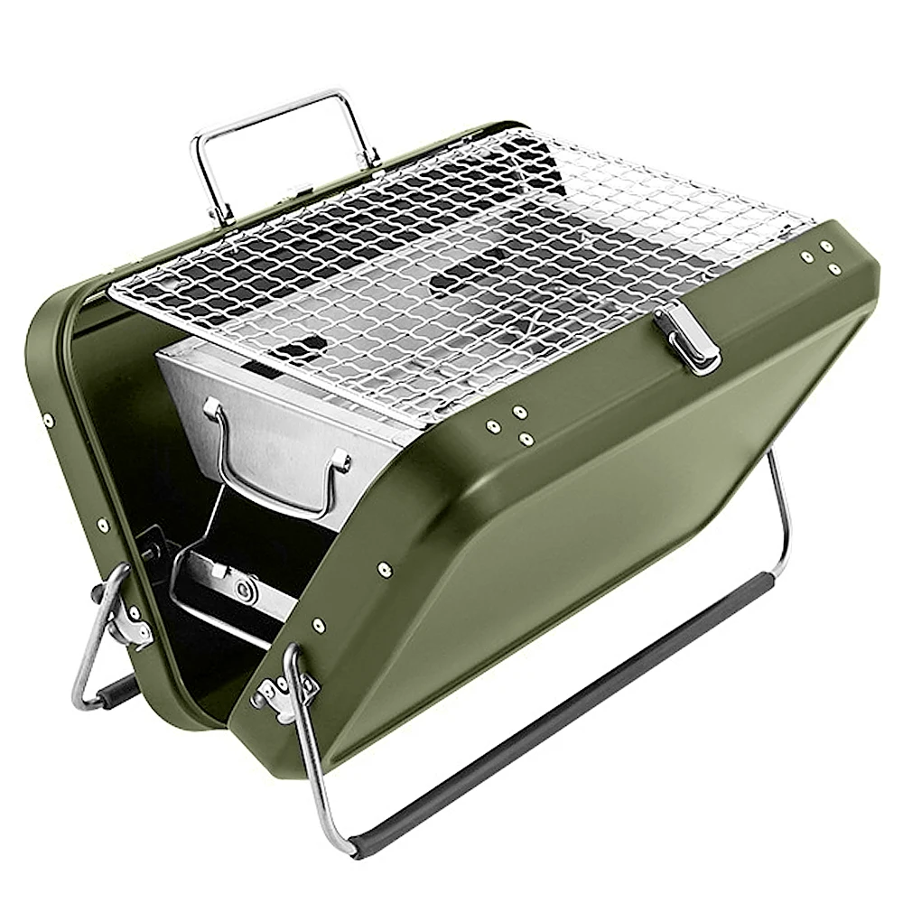 

Outdoor Charcoal Camping Stove Portable Charcoal Grill Stainless Steel Backpacking Stove for Picnic BBQ Hiking Camping Survival