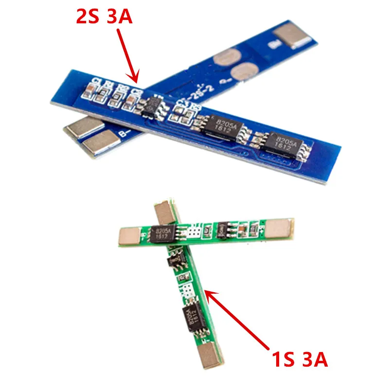 10 шт. защитная плата 1S 3 7 V 3A /2S li-ion BMS PCM для литий-ионного аккумулятора 18650 |