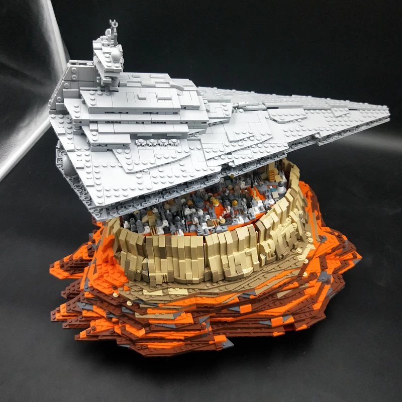 Новинка Империя над джедха город Круизный корабль войны MOC 18916 совместимый