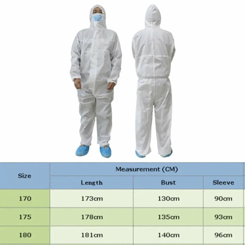 Одноразовый противовирусный защитный костюм для одежды от пыли|Лабораторные