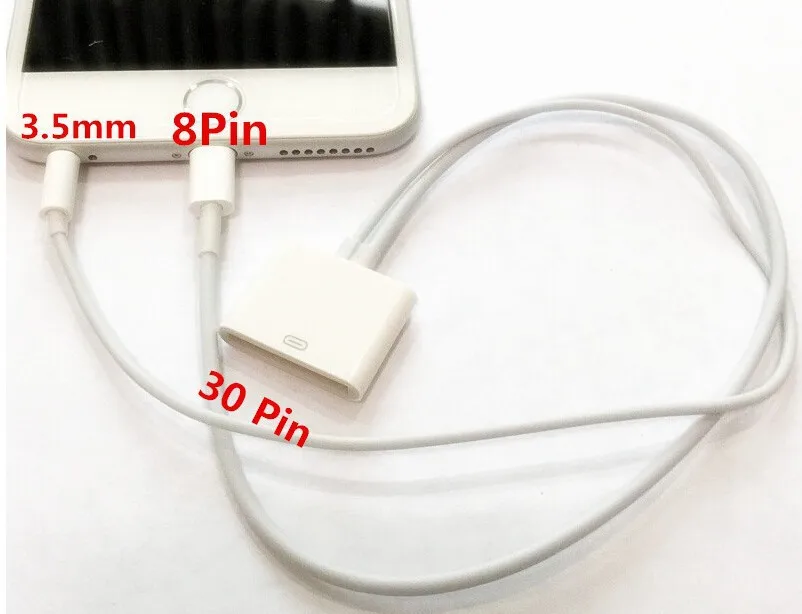 Переходник с 8 Pin на 30 док-станция 3 5 мм ihome аудио зарядное устройство адаптер