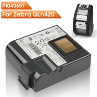original replacement battery p1040687 for zebra qln420 authentic rechargable battery 4900mah