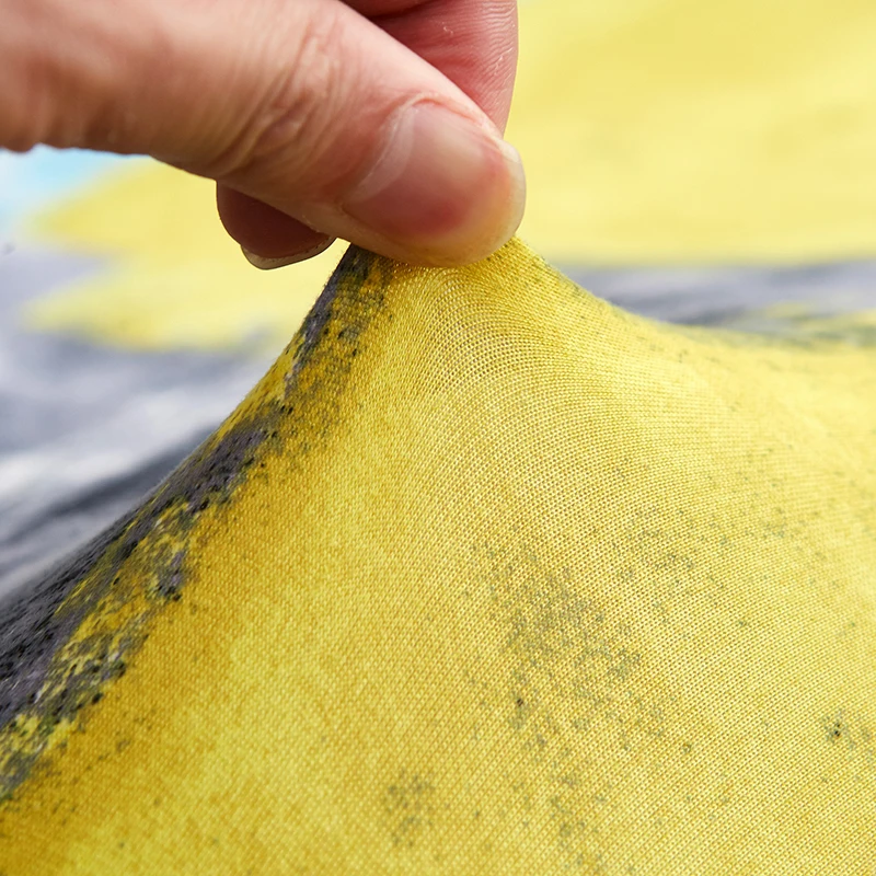 

Colorful Oil Painting Spandex Elastic Sofa Cover for Living Room Sectional Sofa Stretch Protective All-Inclusive Couch Cover