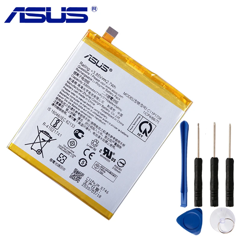 Оригинальный аккумулятор для телефона ASUS ZenFone 5 Asus ZE620KL Z01RD X00QD 3300 мАч