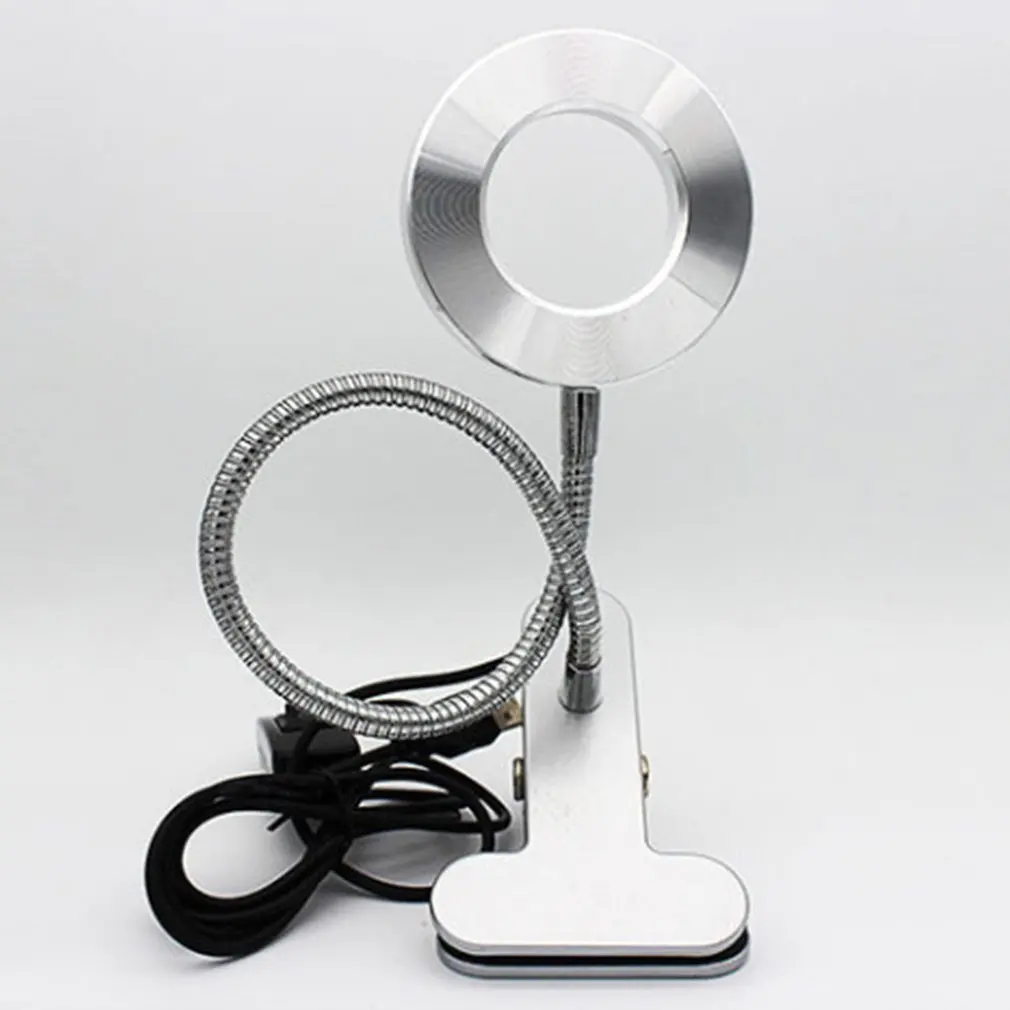 

Creativity Practical Eyebrow Beauty Clip Lamp Bendable Eye Protection LED Adjustable Brightness Table Lamp