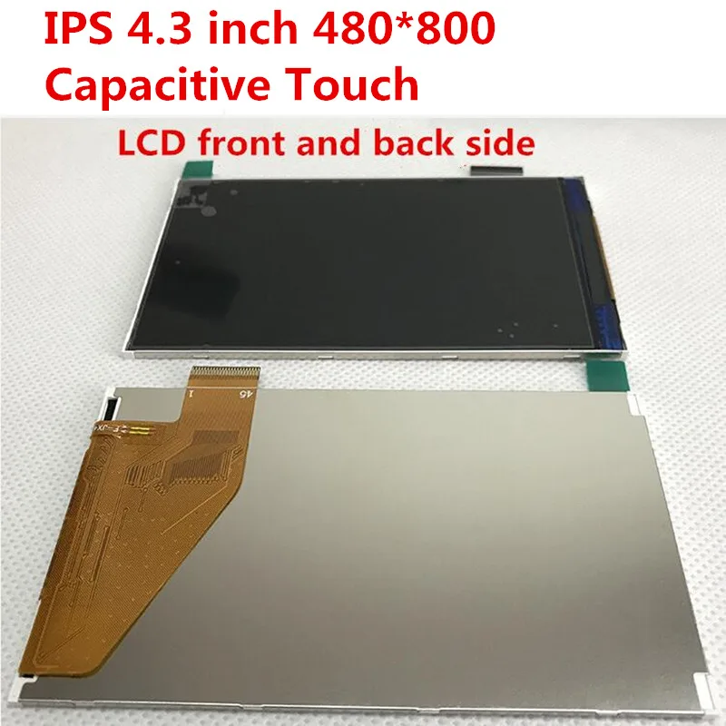IPS full view 4 3 дюймов TFT ЖК дисплей модуль 480x800 RM68120 драйвер поддержка MCU 8080 inter 8/16/18/24