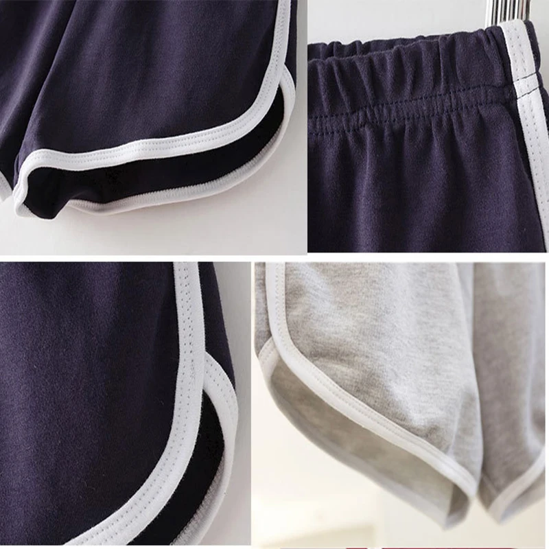 Женские пикантные шорты с принтом модная уличная одежда большого размера