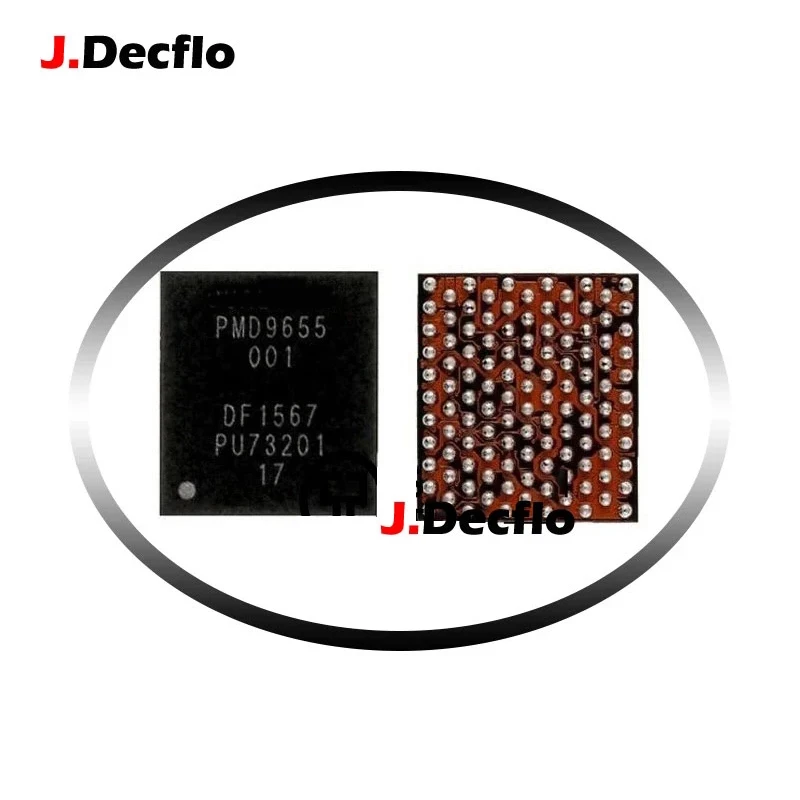 JDecflo-Circuitos integrados BBPMU PMD9655 BBPMU_RF PMU para iPhone 8, 8P, X, banda base, Chip IC de peque&ntilde;a potencia, versi&oacute;n Qualcomm, 10 unids/lote-1