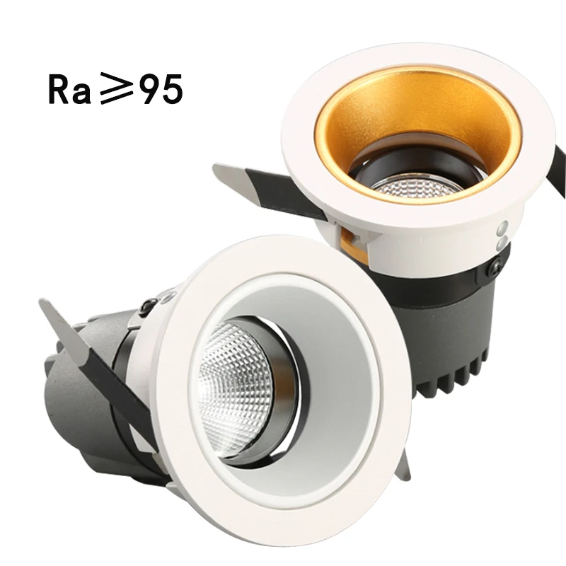 Светодиодный Потолочный точечный светильник COB 12 Вт 7 20 светодиодный вращающийся