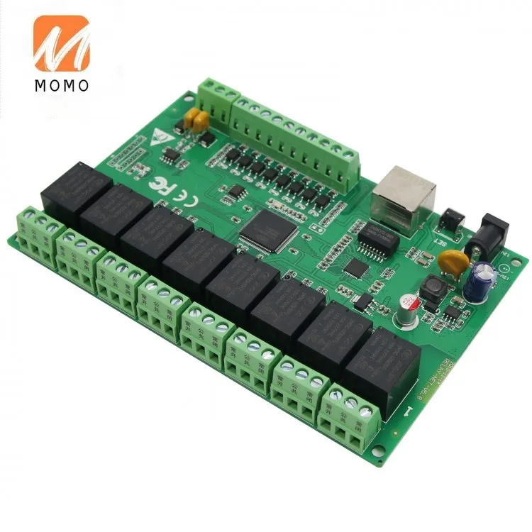 

8 Channel Ethernet RJ45 Interface Relay Network IP Relay Web Relay Dual Control