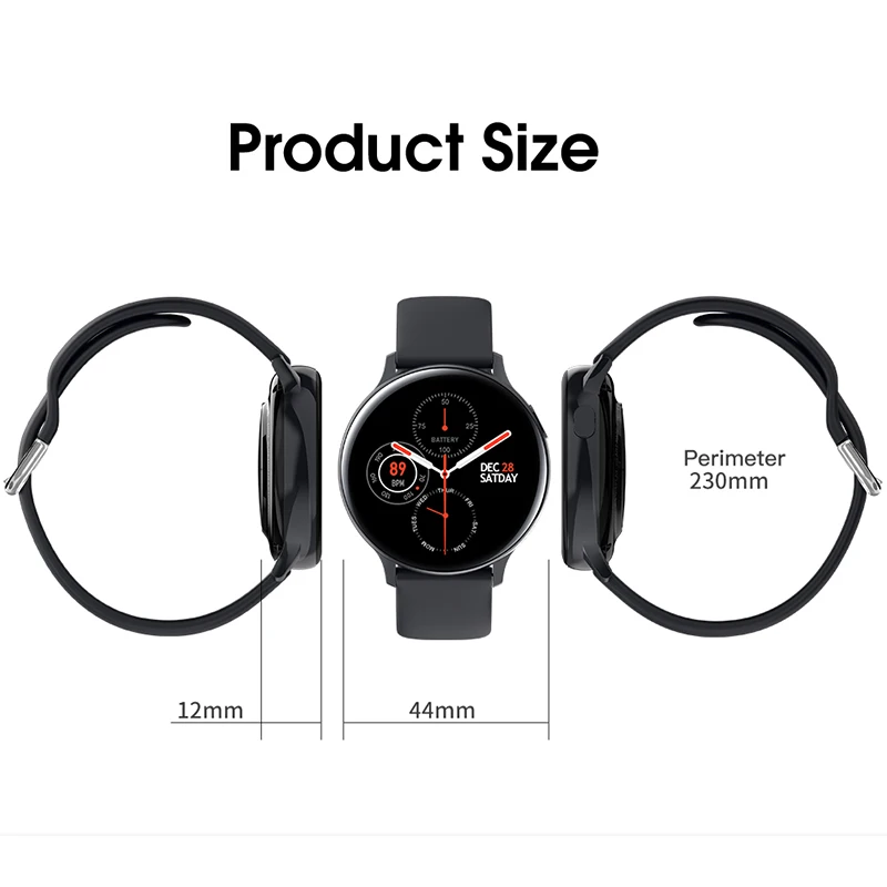 

S20s Teen Smart Watch men Bluetooth ECG Heart rate Blood Pressure IP68 Waterproof Smartwatch Stylish cute Connected Android ios