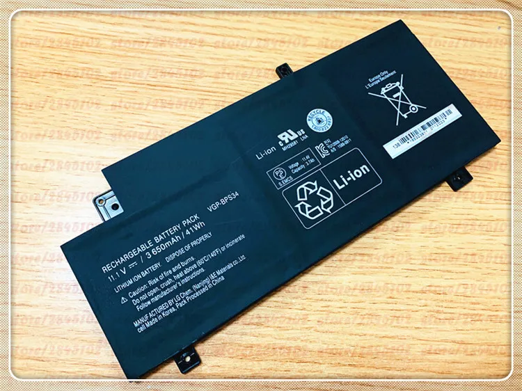 Аккумулятор для ноутбука SONY Vaio Fit 15 SVF15A SVF14A Series SVF15A1ACXB SVF15A1AC XS SVF14AC1QU