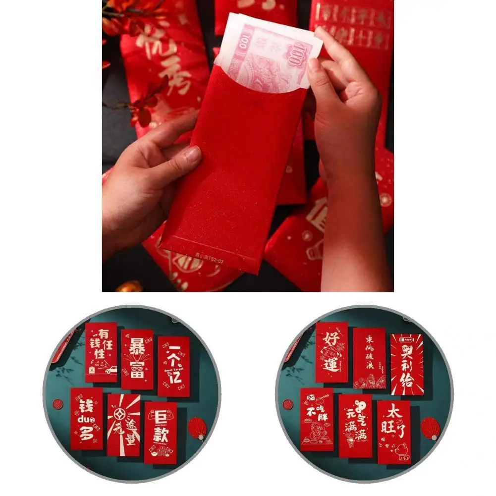 

Exquisite Workmanship Paper Decorative 2022 Tiger Money Red Envelope for Families