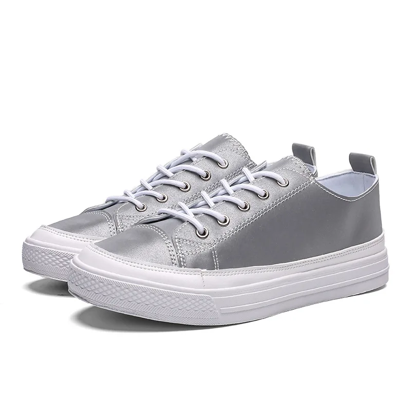 2019 Новый сезон: весна–лето Для мужчин кроссовки на плоской подошве из pu кожи