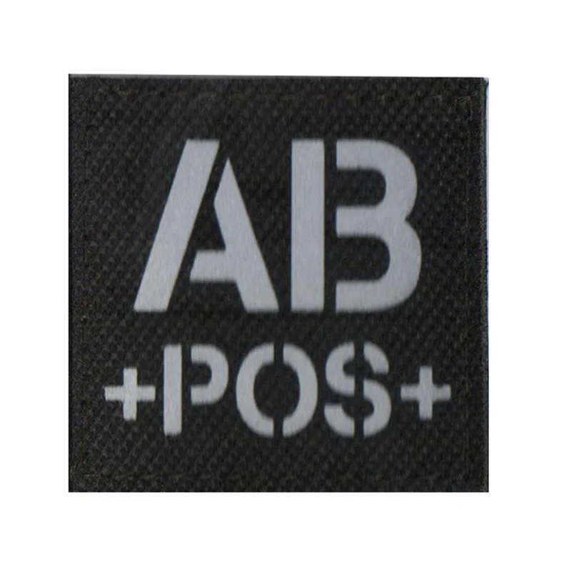 2 шт. инфракрасная повязка типа крови A + B O AB POS |
