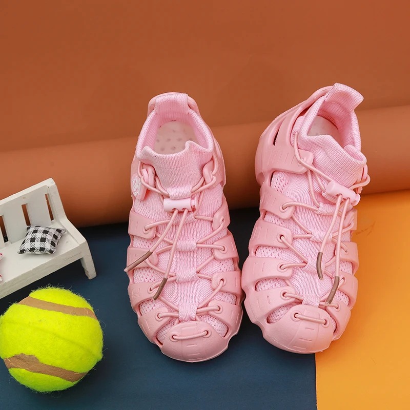 Весенне-осенняя легкая обувь для мальчиков детская сетчатая на плоской подошве