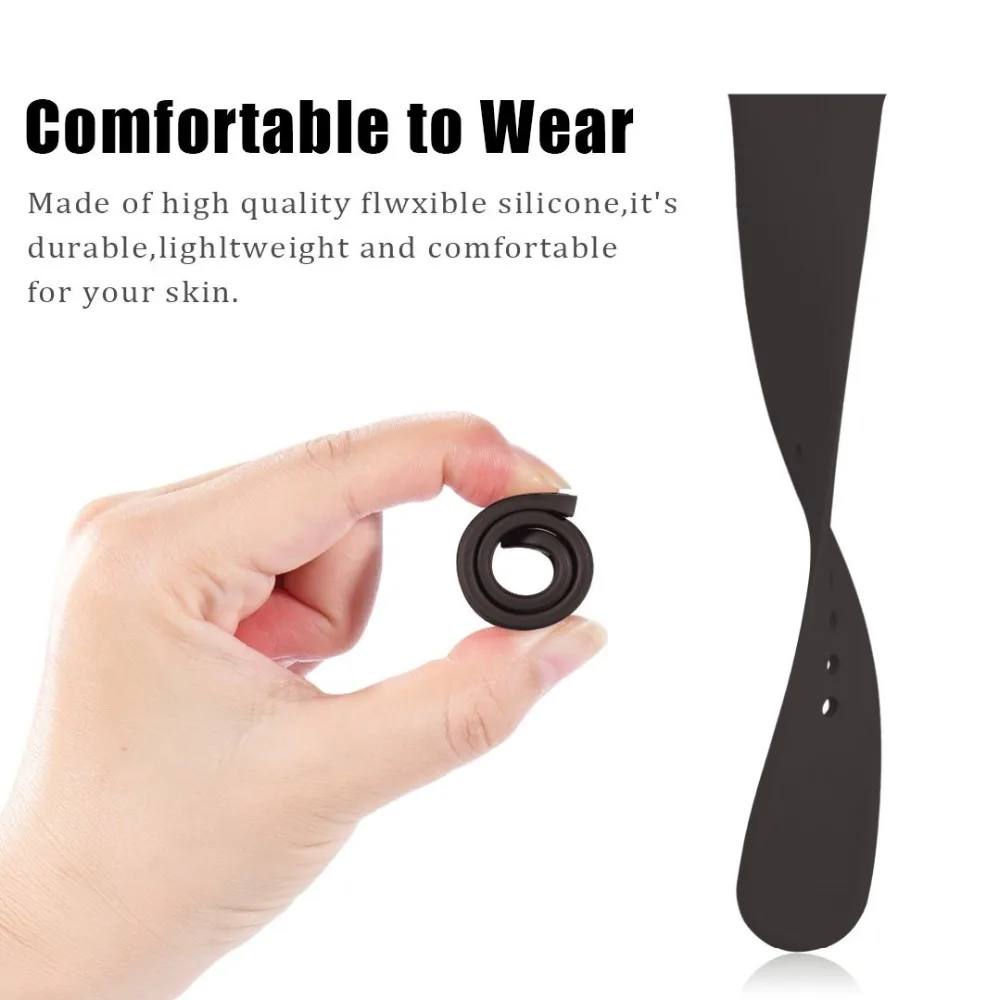 Ремешок для часов Galaxy Watch Active 2 спортивный ремешок Samsung galaxy watch 42 мм Gear 20 amazfit bip Huawei