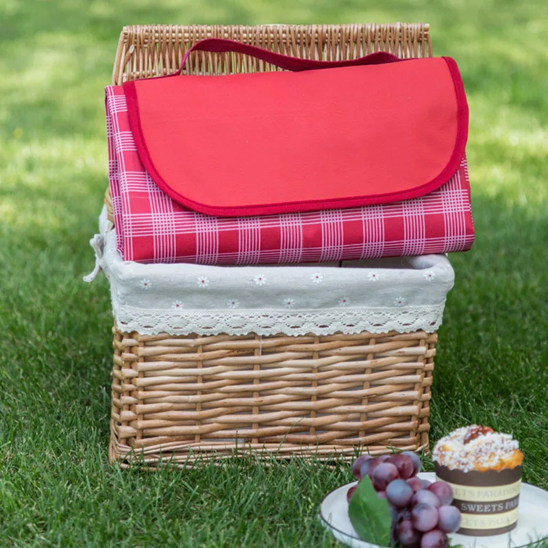 

Outdoor Picnic Camping Blanket Damp Proof Mat Spring Summer Outing Beach Mat Waterproof 600D Picnic Oxford Cloth