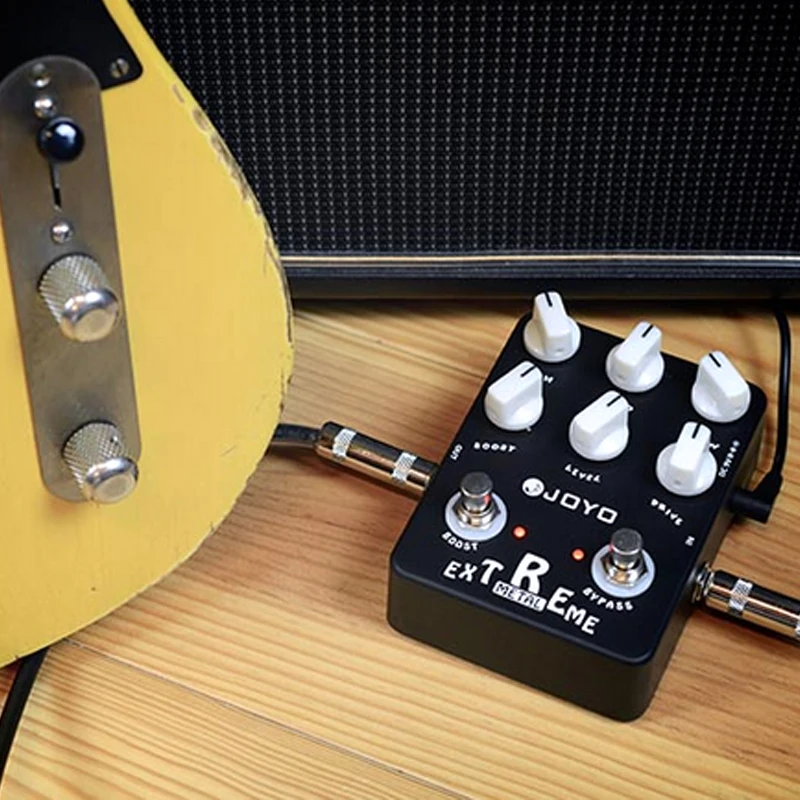 Педаль для гитарных эффектов JOYO Extreme Metal Distortion педаль с высоким коэффициентом
