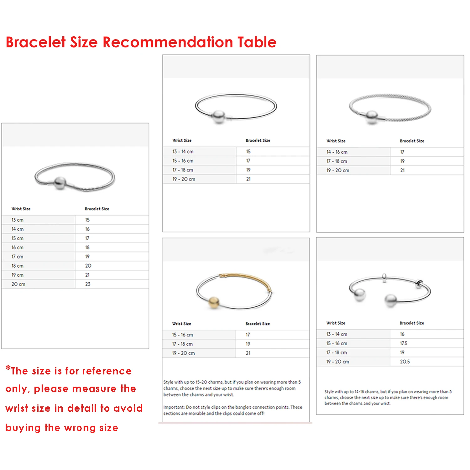 

Classic 925 Sterling Silver Rose Round Buckle Multi Snake Chain Bracelet Valentine's Day Gift Chain Charm Rose Gold Bracelet DIY