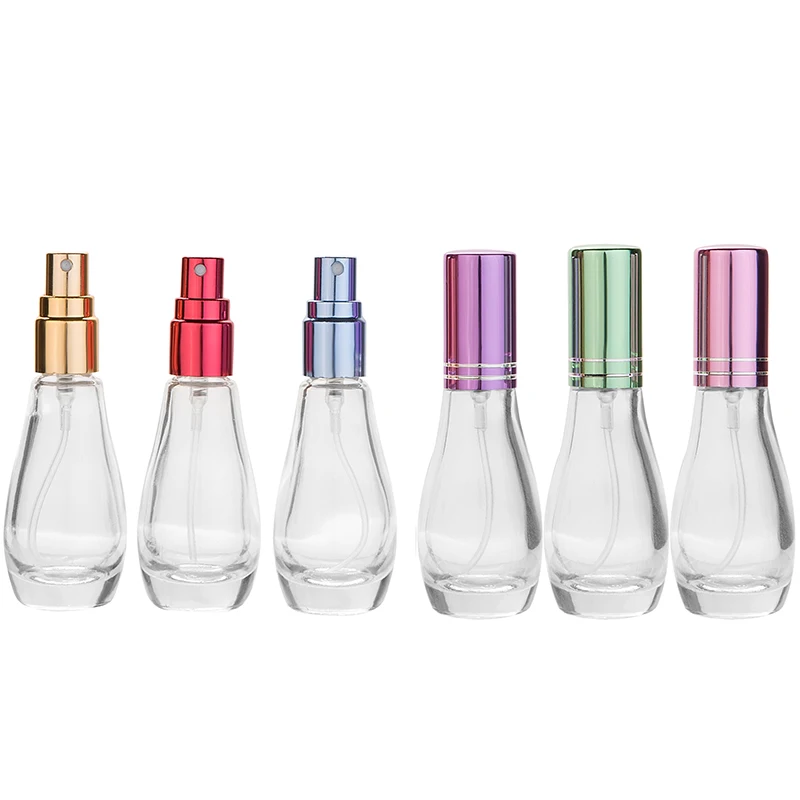 Модный стеклянный парфюмерный атомайзер MUB 12 мл с металлической крышкой|perfume oil