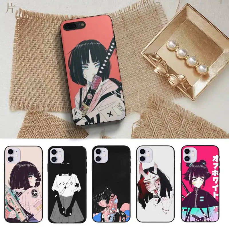 

Girl Vinne Art Case Phone Case Fundas Shell Cover For Iphone 6 6s 7 8 Plus Xr X Xs 11 12 13 Mini Pro Max